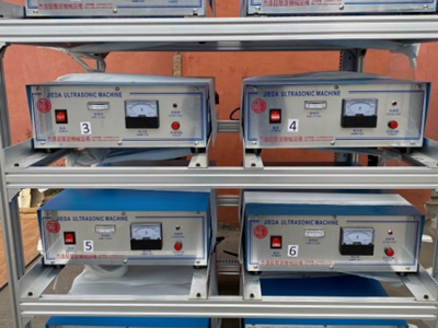 Mop Pad Making Machine (Ultrasonic Welding )